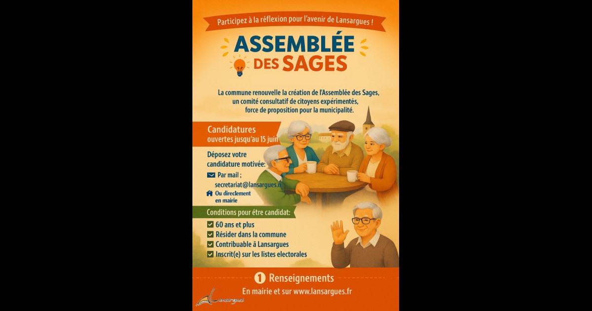 Mairie de Lansargues | Mairie de Lansargues > Assemblée des Sages