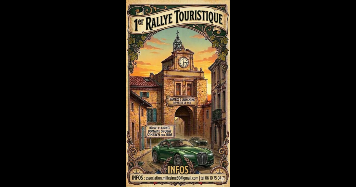 Saint-Marcel sur Aude | Mairie de Saint-Marcel sur Aude > RALLYE TOURISTIQUE : SAMEDI 6 JUIN 14h. Départ Domaine du Quay.