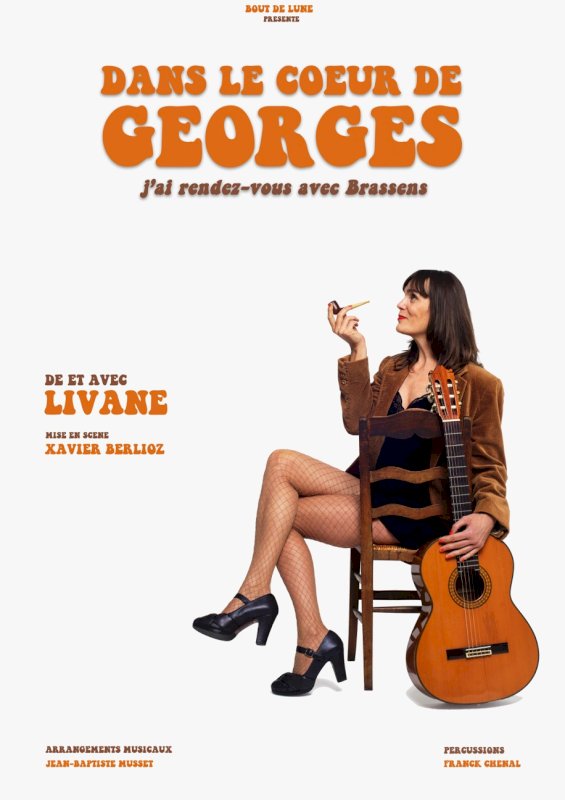"Dans le coeur de Georges" : LIVANE chante Brassens Samedi 26 mars