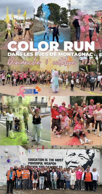 COLOR RUN 2026 &agrave; Montagnac