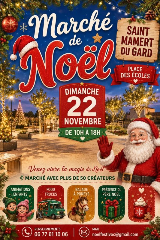 March&eacute; de Noel - Dimanche 22 novembre