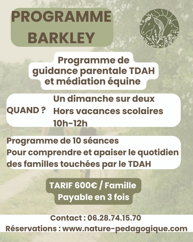 Programme guidance parentale BARKLEY