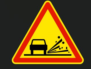 Attention gravillonnage Rue de la Bataille, Rue de la Wanne, Rue du Jura, Rue des Chasseurs Alpins et Rue Hofacker