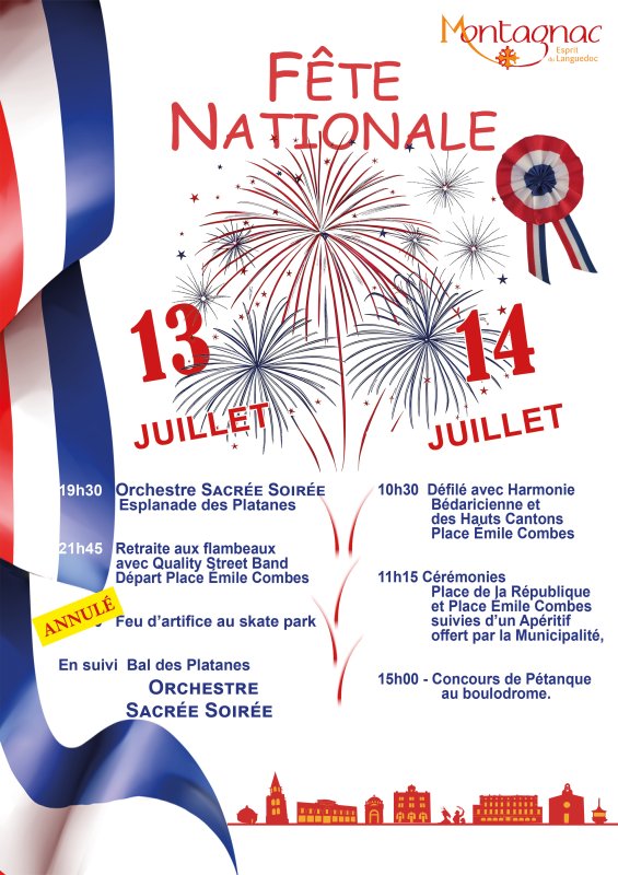 LE FEU D&rsquo;ARTIFICE ANNULE