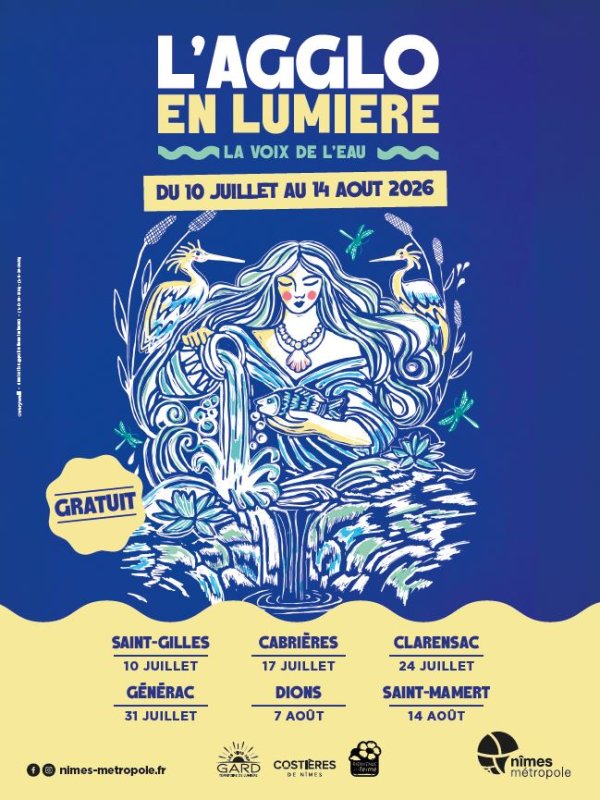 Agglo en lumi&egrave;re &ndash; La Voix de l&rsquo;eau - 14 AOUT