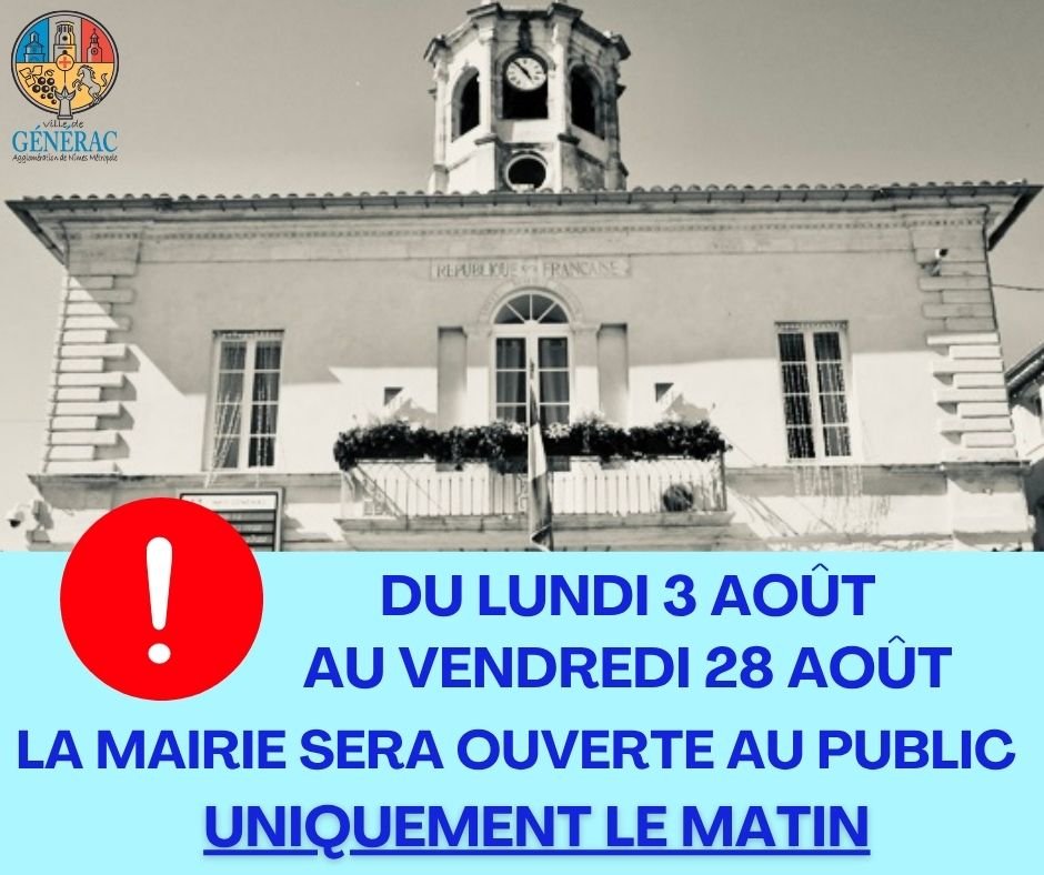 📢 [ 𝗜𝗡𝗙𝗢𝗥𝗠𝗔𝗧𝗜𝗢𝗡 𝗠𝗔𝗜𝗥𝗜𝗘 ] - 𝗔𝗖𝗖𝗨𝗘𝗜𝗟 𝗔𝗨 𝗣𝗨𝗕𝗟𝗜𝗖