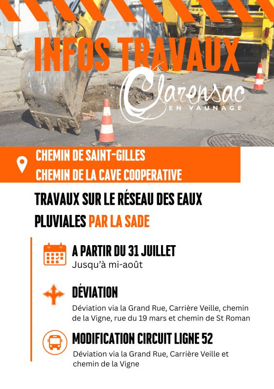 [INFOS TRAVAUX]