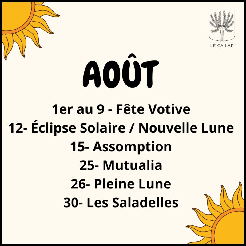 ☀️AO&Ucirc;T 2026☀️
