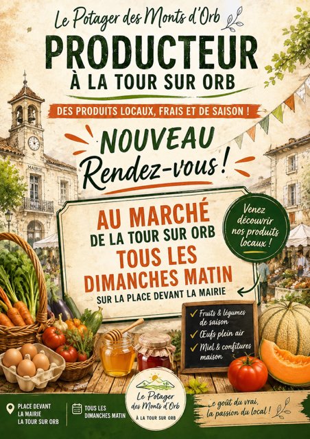 Le potager des Monts d'Orb