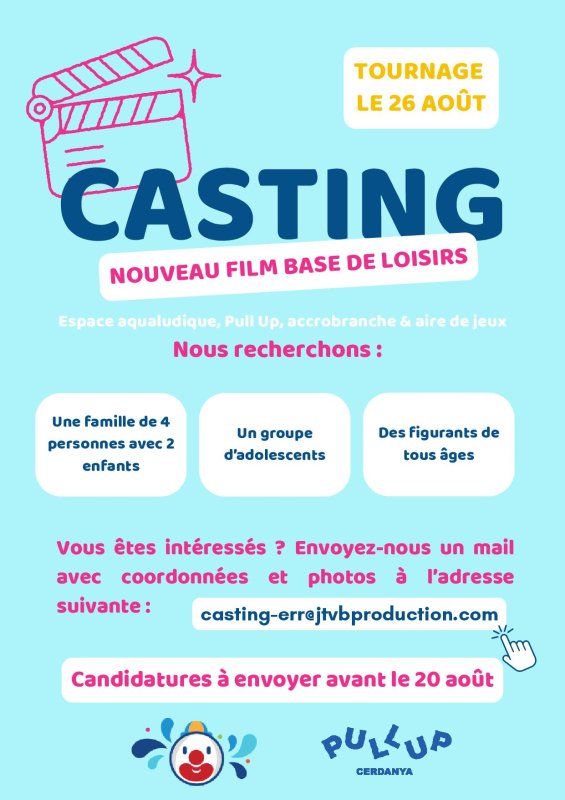 📣CASTING POUR LE NOUVEAU FILM DE LA BASE DE LOISRS