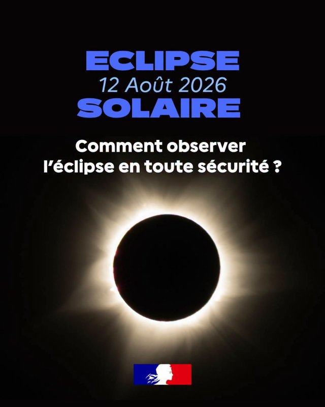 🌒 [&Eacute;CLIPSE SOLAIRE] Un rendez-vous c&eacute;leste &agrave; ne pas manquer ce mercredi 12 ao&ucirc;t !