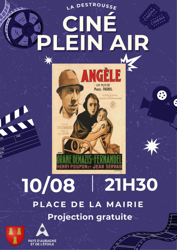 📽️Cin&eacute; plein air &agrave; La Destrousse🌠