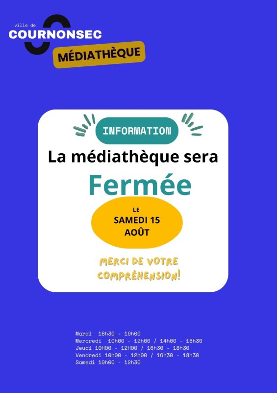 SAMEDI 15 AO&Ucirc;T