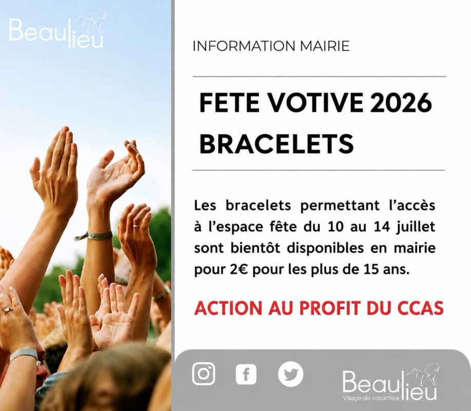 Bracelet &laquo;&nbsp;pass f&ecirc;te&nbsp;&raquo;