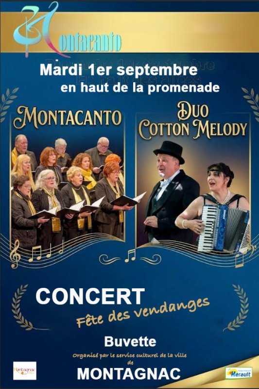 Concert de la &laquo;Foire au Temps des Vendanges&raquo;