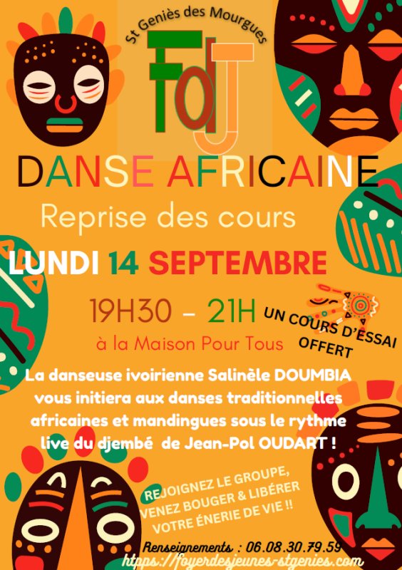 [FDJ] Rentr&eacute;e de la Danse Africaine