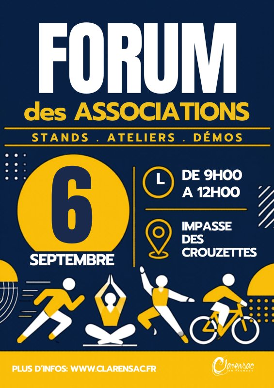 FORUM DES ASSOCIATIONS - 6 SEPTEMBRE 2026