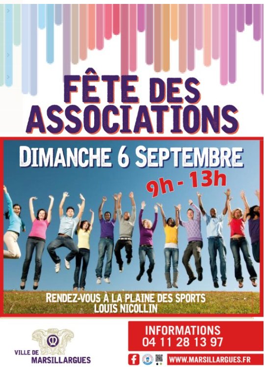 RDV dimanche 6/09 &agrave; la F&ecirc;te des Associations