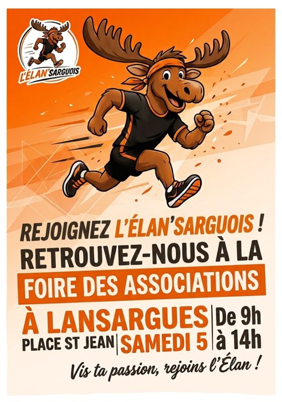⚠️ Nouvelle Association &agrave; Lansargues ! Course &agrave; pied et Marche Dynamique