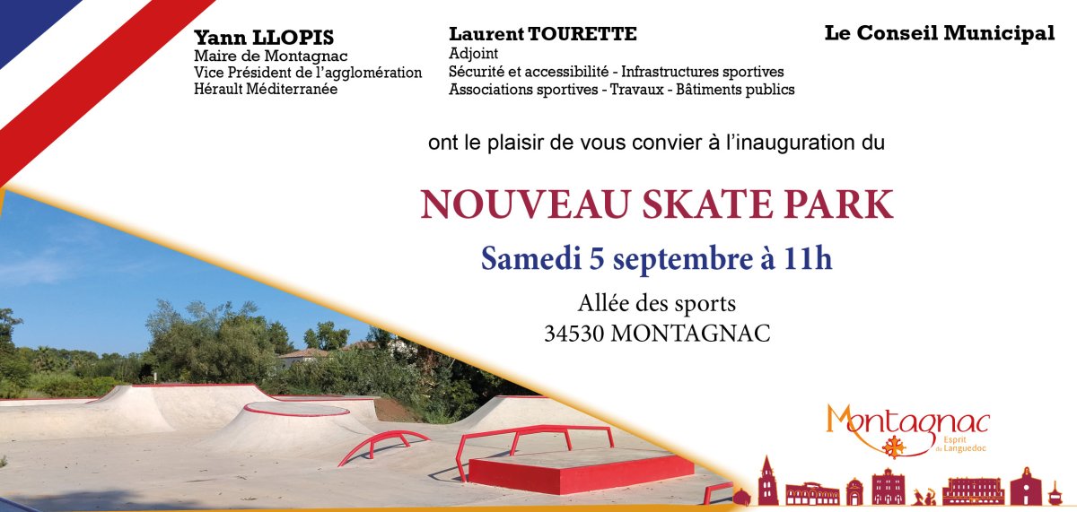 INAUGURATION DU SKATE-PARK