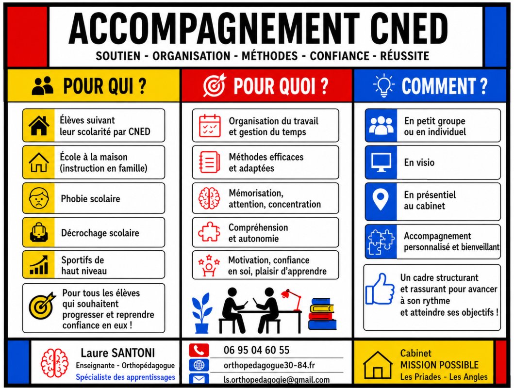 ACCOMPAGNEMENT CNED