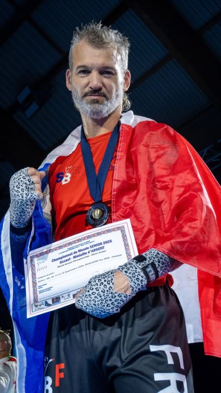 BOXE FRAN&Ccedil;AISE : Un montagnacois VICE CHAMPION DU MONDE