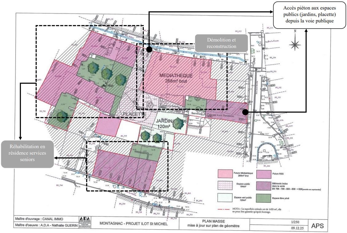 URBANISME : ILOT SAINT MICHEL, proc&eacute;dure de concertation...
