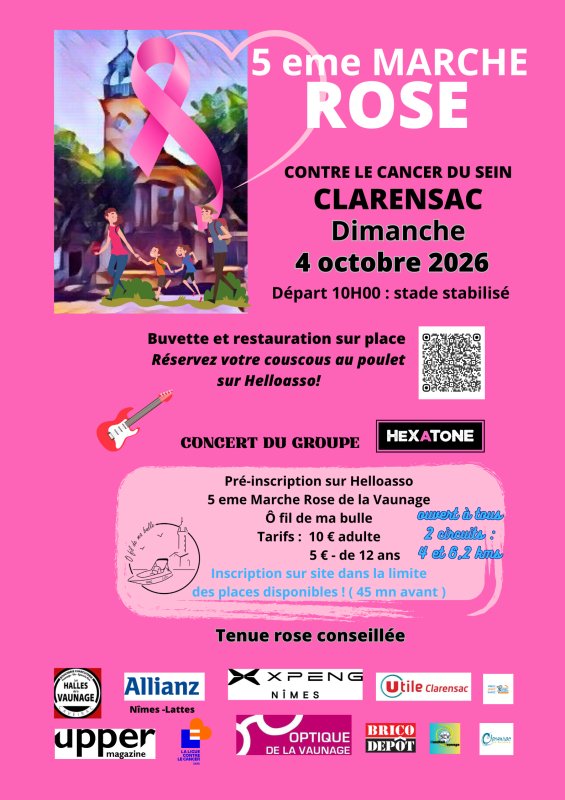 5eme marche Rose de la Vaunage