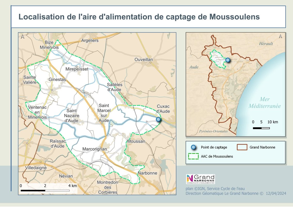 AIRE DE CAPTAGE MOUSSOULENS : Questionnaire & r&eacute;union de concertation &agrave; l'attention des agriculteurs de la zone concern&eacute;e.