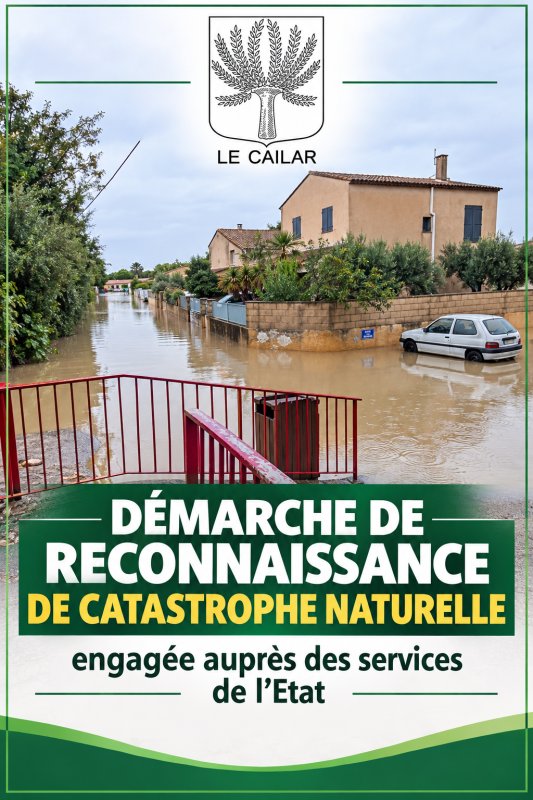 📢 D&Eacute;MARCHE DE RECONNAISSANCE DE CATASTROPHE NATURELLE