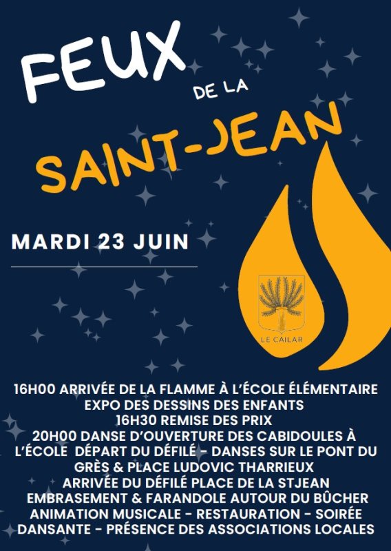 &Eacute;v&egrave;nement : 🔥FEUX DE LA ST JEAN 🔥