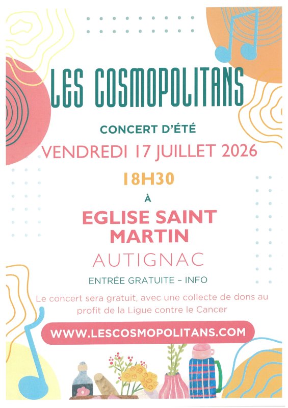 &Eacute;v&egrave;nement : CONCERT D'&Eacute;T&Eacute;