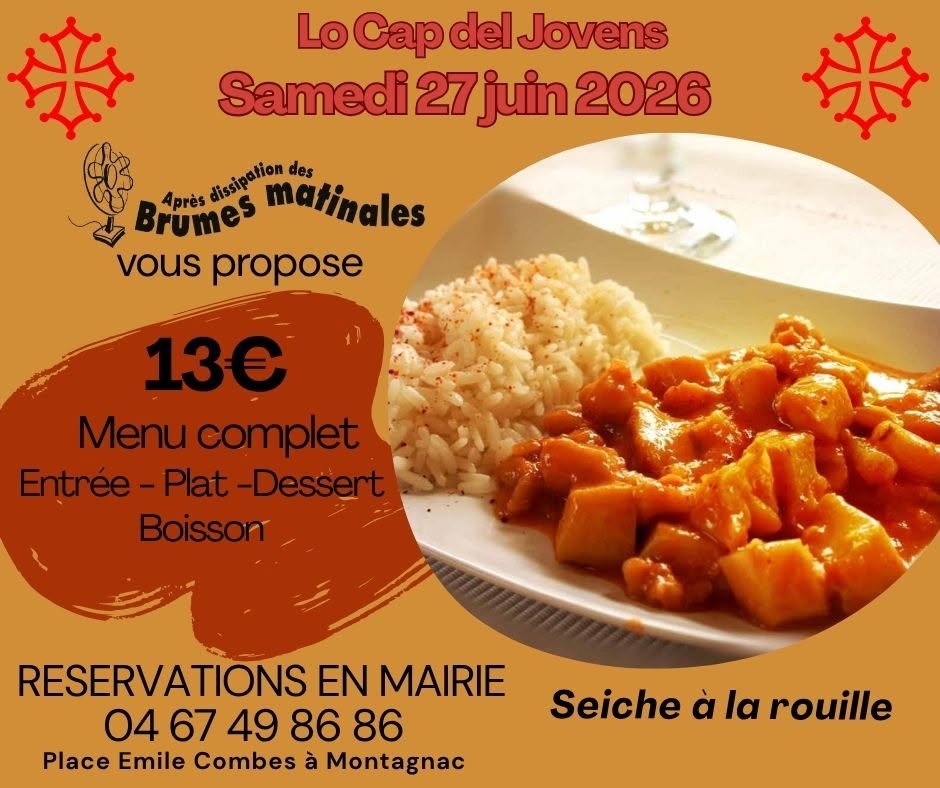 Repas du samedi 27 juin 2026