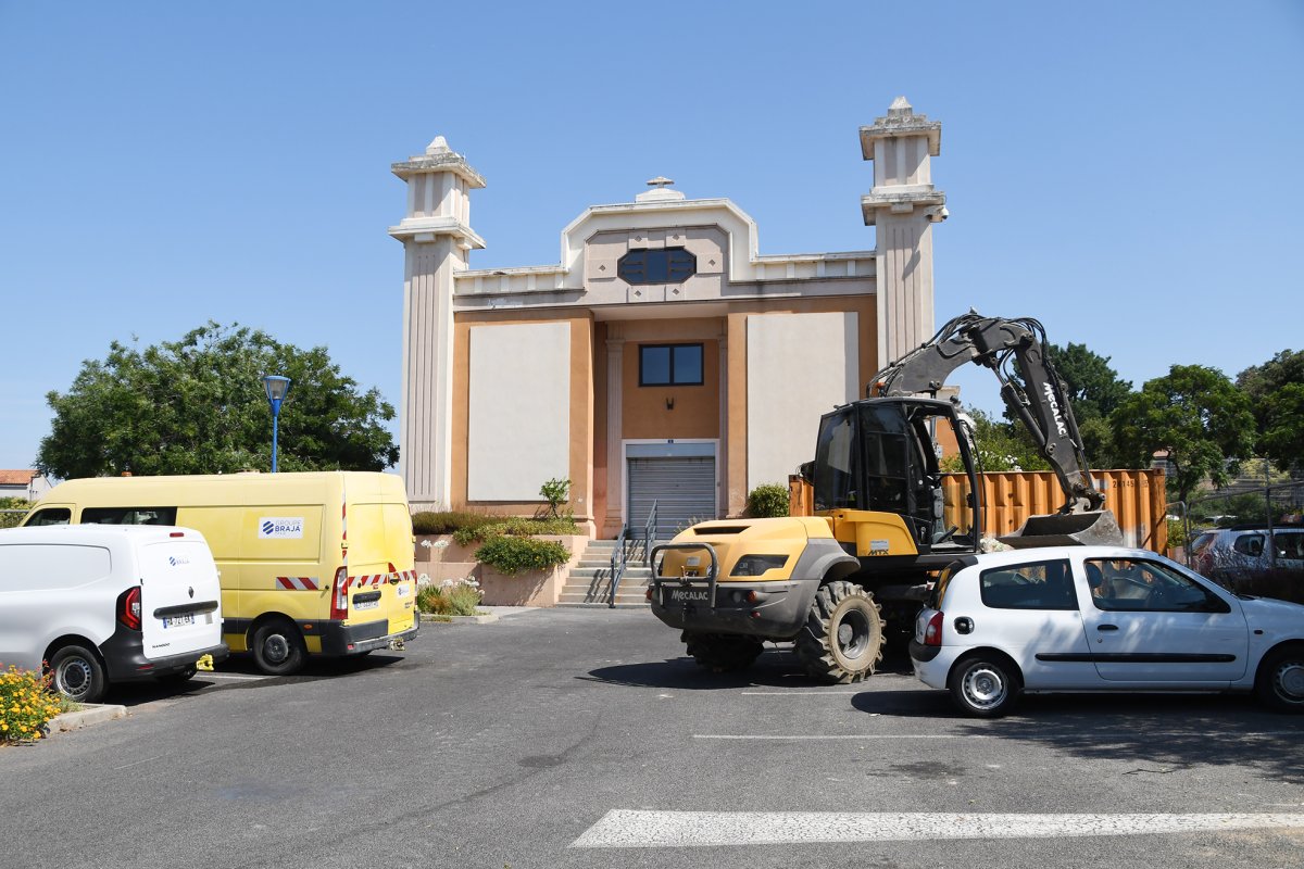 Les travaux de r&eacute;habilitation de la Maison du Peuple ont d&eacute;but&eacute;