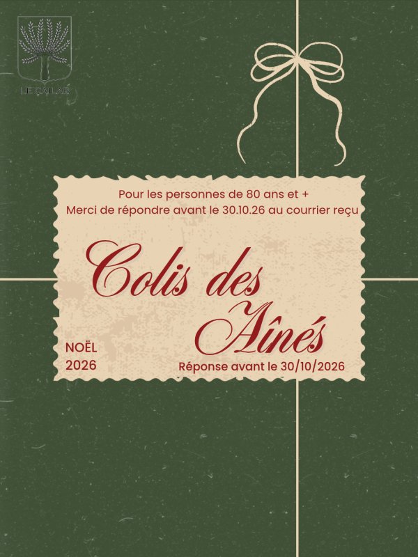 📬 Information &agrave; destination des seniors de 80 ans et plus