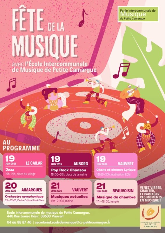 &Eacute;v&egrave;nement : 🎶F&Ecirc;TE DE LA MUSIQUE🎵