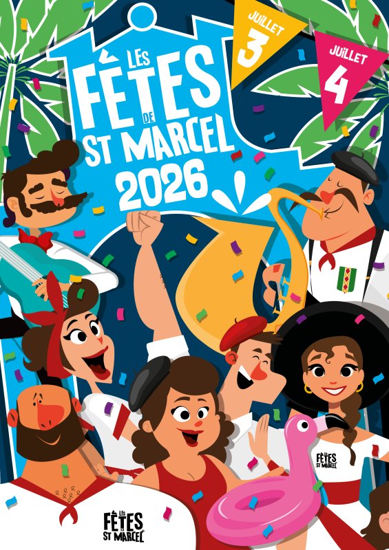 F&Ecirc;TES DE ST-MARCEL 2026. VENDREDI 3 ET SAMEDI 4 JUILLET.