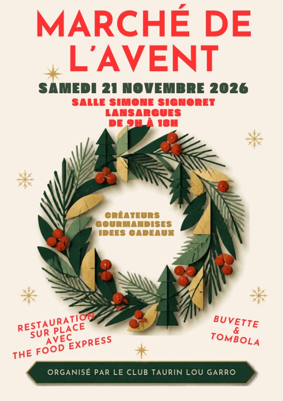marche de l avent du club taurin lou garro