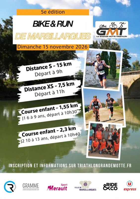5&egrave;me Bike and Run de Marsillargues
