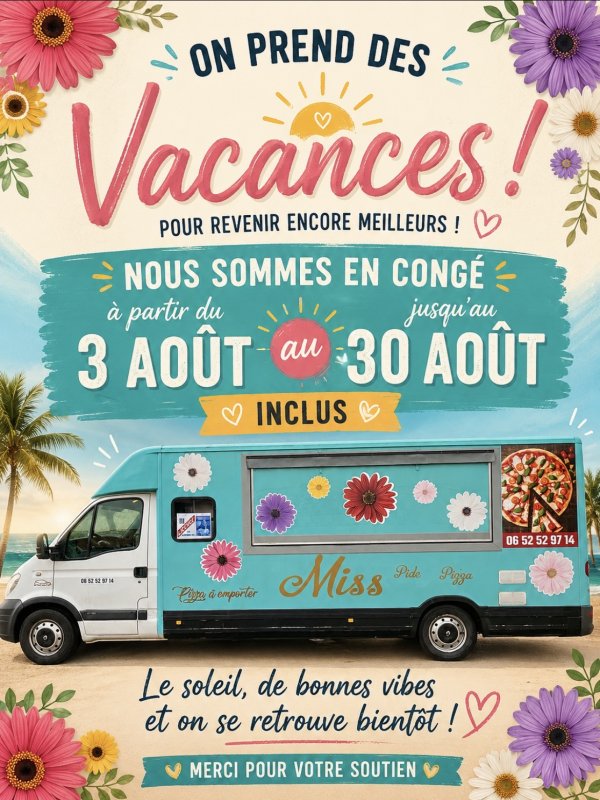 Vacances de Miss Pide Pizza
