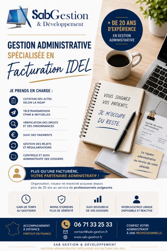 FACTURIERE IDEL 06.71.33.25.33