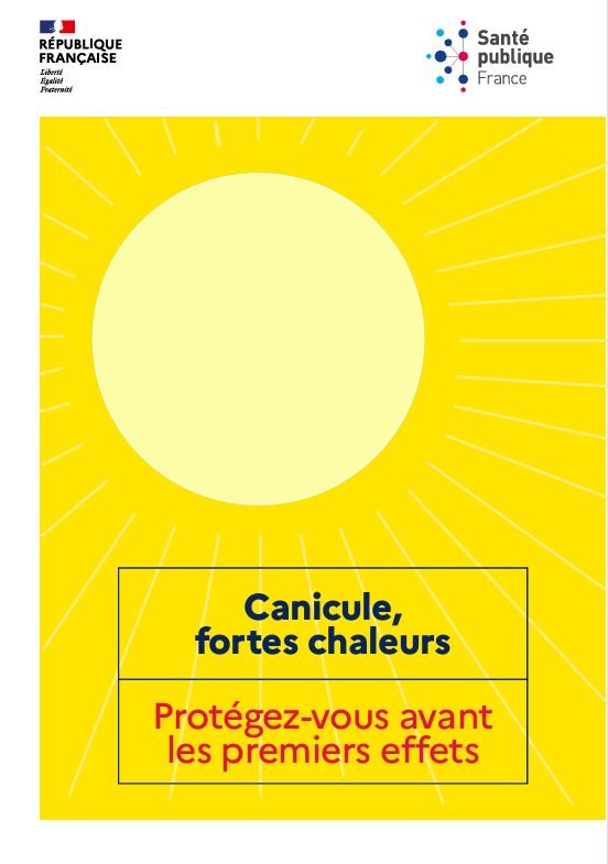 ☀️🌡️ &Eacute;pisode de canicule : adoptons les bons r&eacute;flexes !