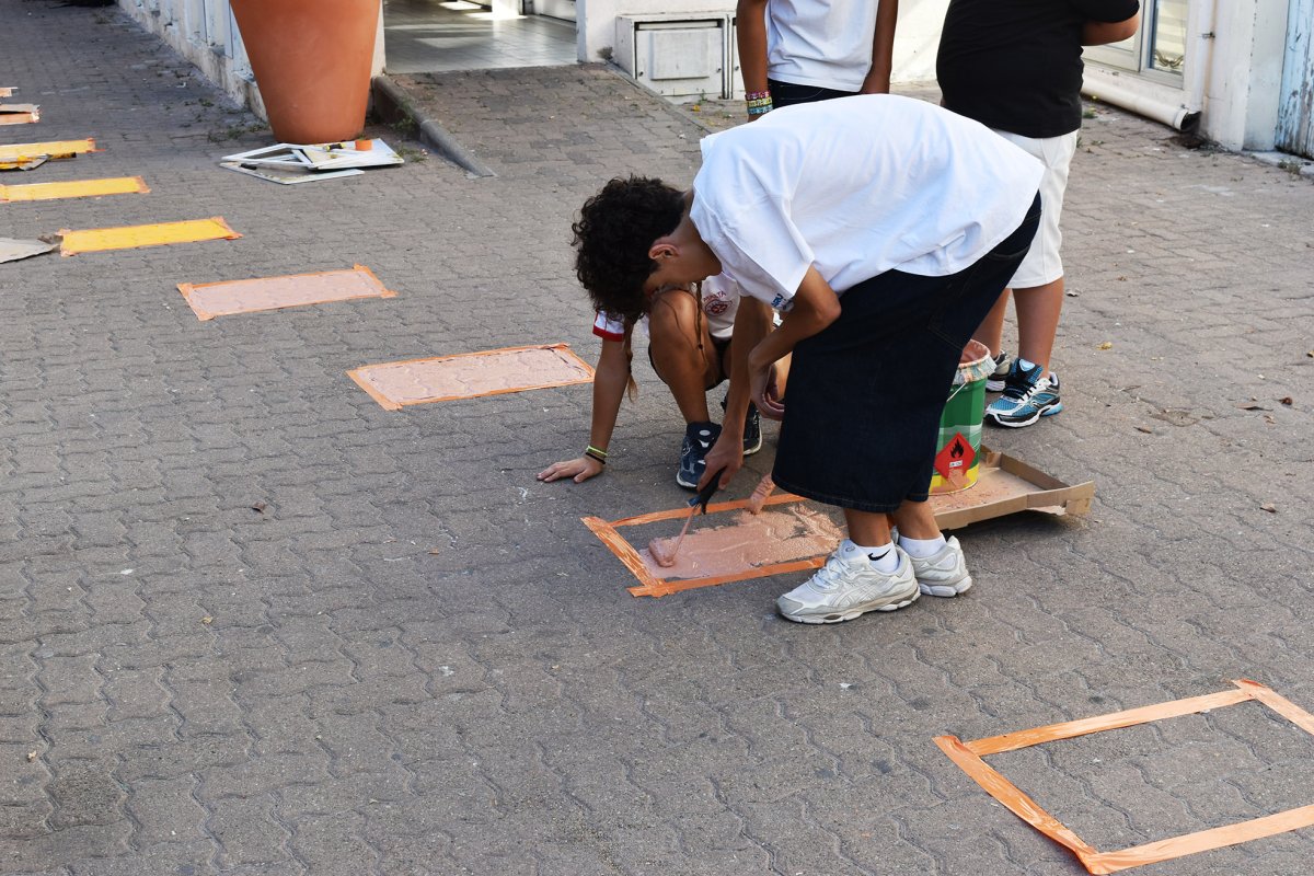 La rue de la Pompe Vieille poursuit sa transformation avec les jeunes de Bal&rsquo;Ados !