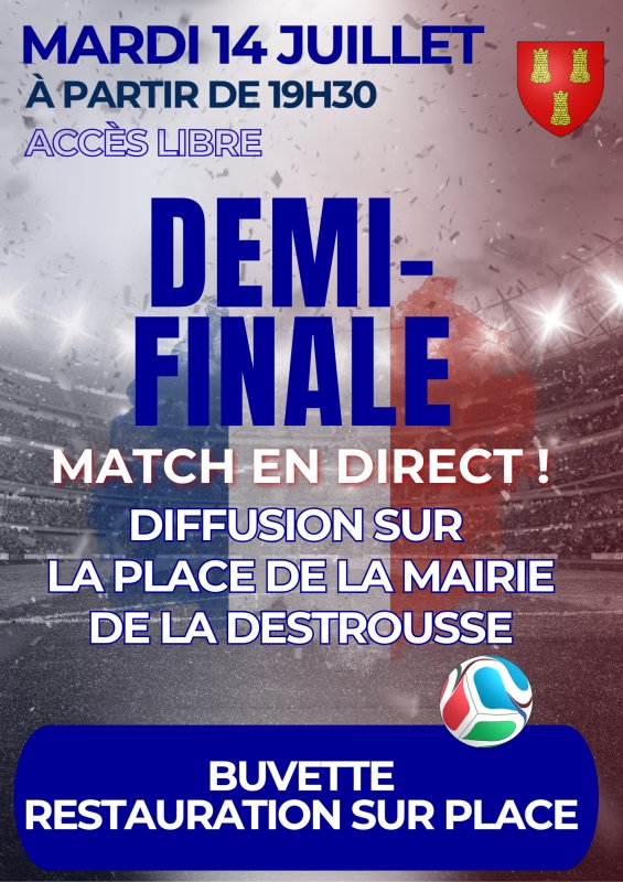 ⚽️Soir&eacute;e foot le 14 juillet ⚽️