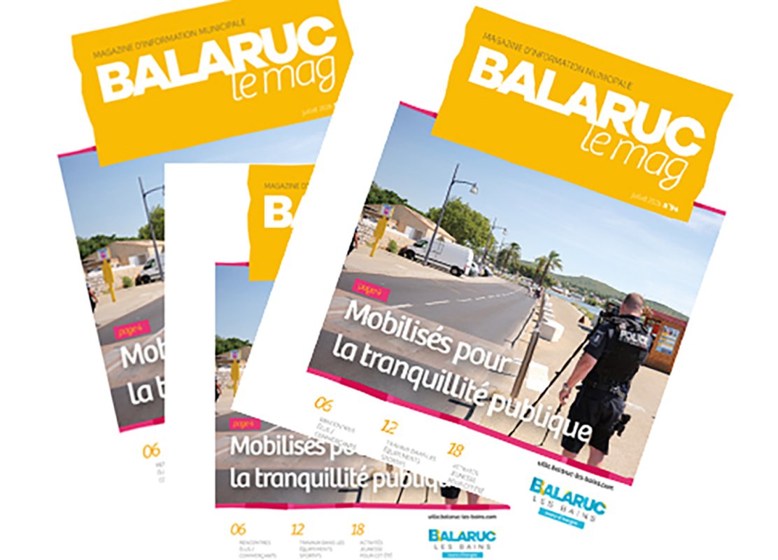 Distribution de Balaruc le mag