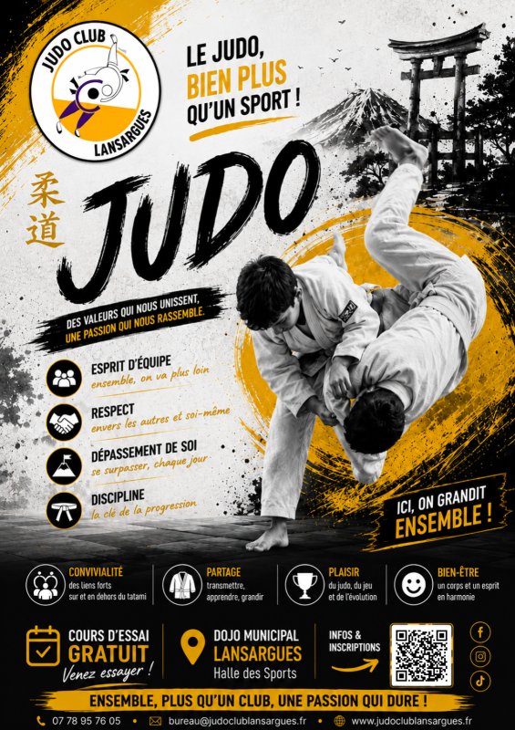 Le Judo Club de Lansargues pr&eacute;pare sa rentr&eacute;e