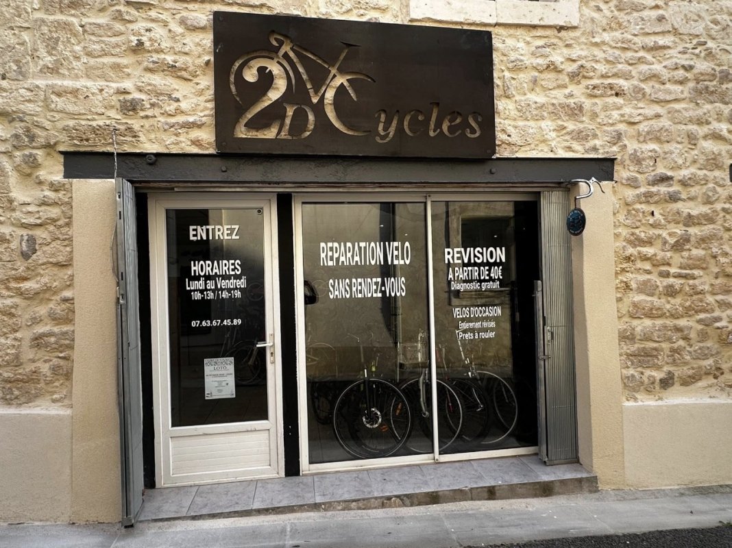2DCycles R&eacute;paration v&eacute;los et vente v&eacute;los d&rsquo;occasion
