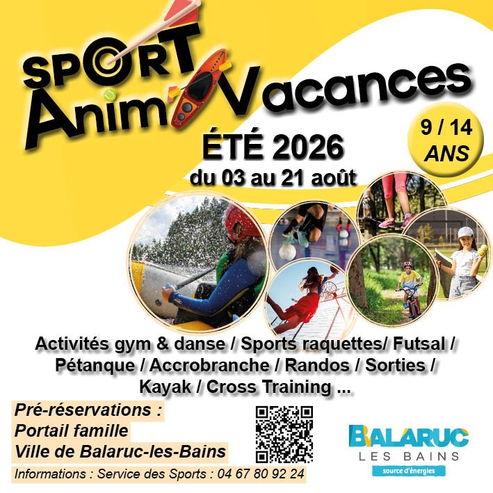Sport Anim'Vacances : un &eacute;t&eacute; riche en activit&eacute;s pour les jeunes Balarucois