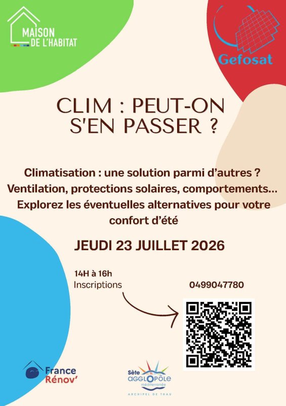 Conf&eacute;rence &agrave; la Maison de l'Habitat