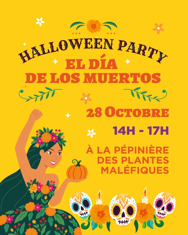 HALLOWEEN PARTY &ndash; EL D&Iacute;A DE LOS MUERTOS